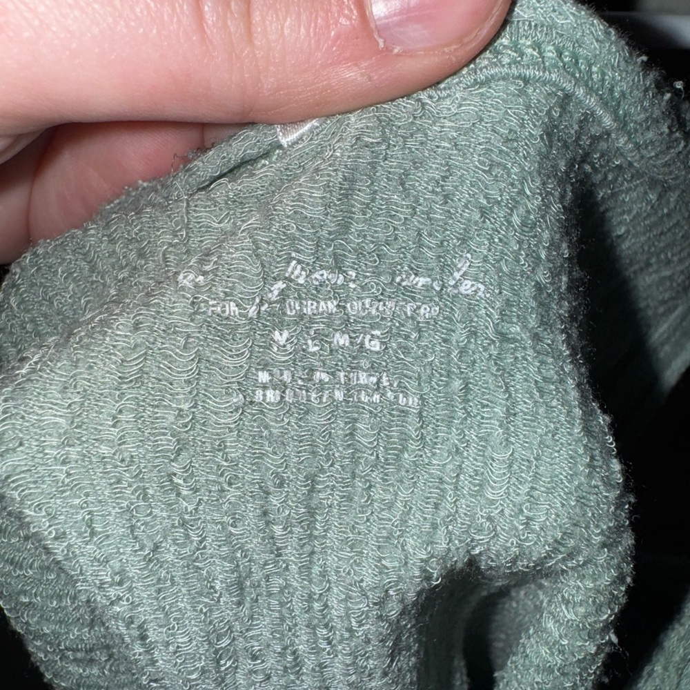 Green Ribbed Tank Top - Picture 4 of 4